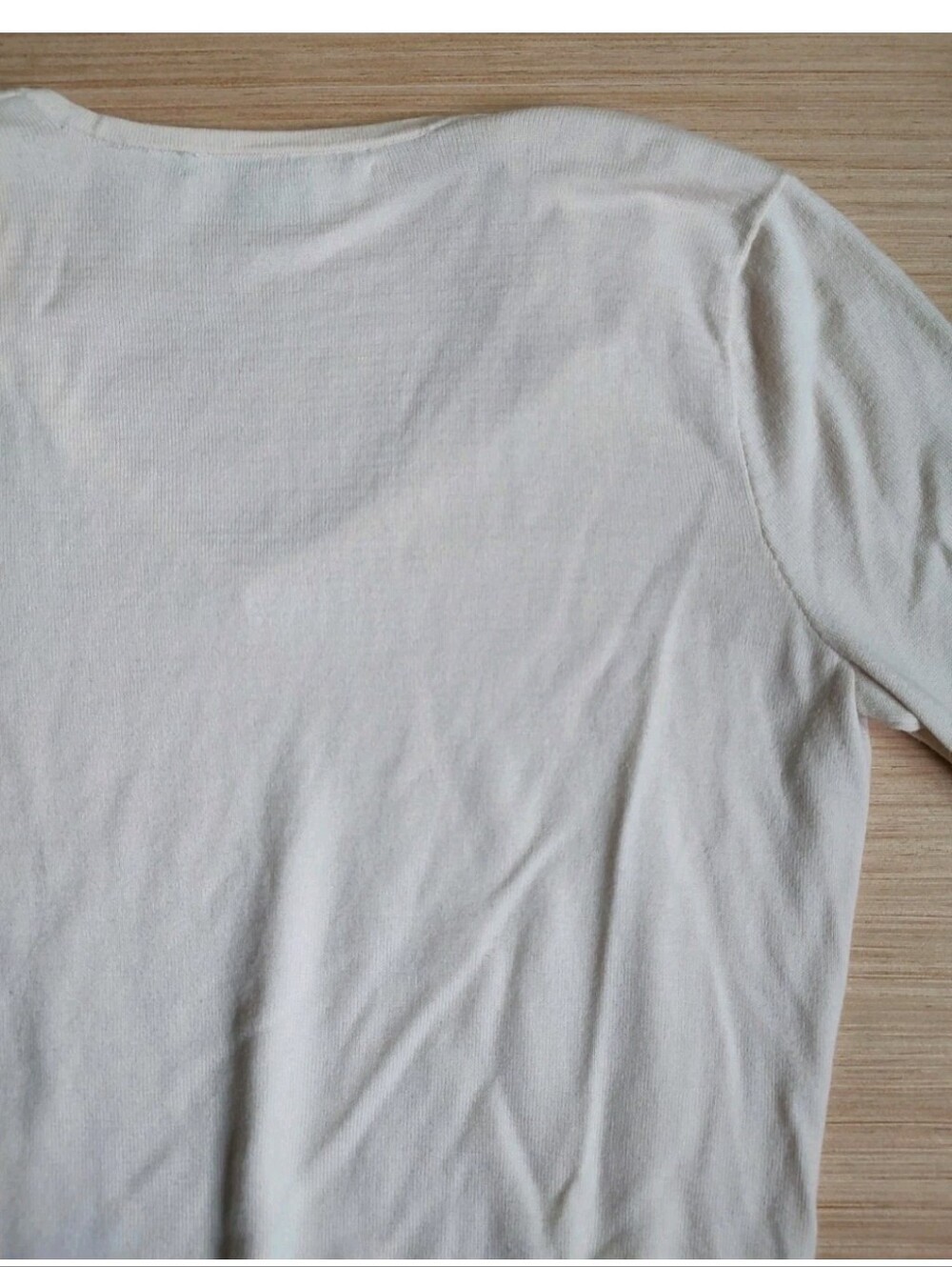 Ralph Lauren Knit Beige Cream Pullover Sweater Pima Cotton Embroidered Logo M - Picture 12 of 16